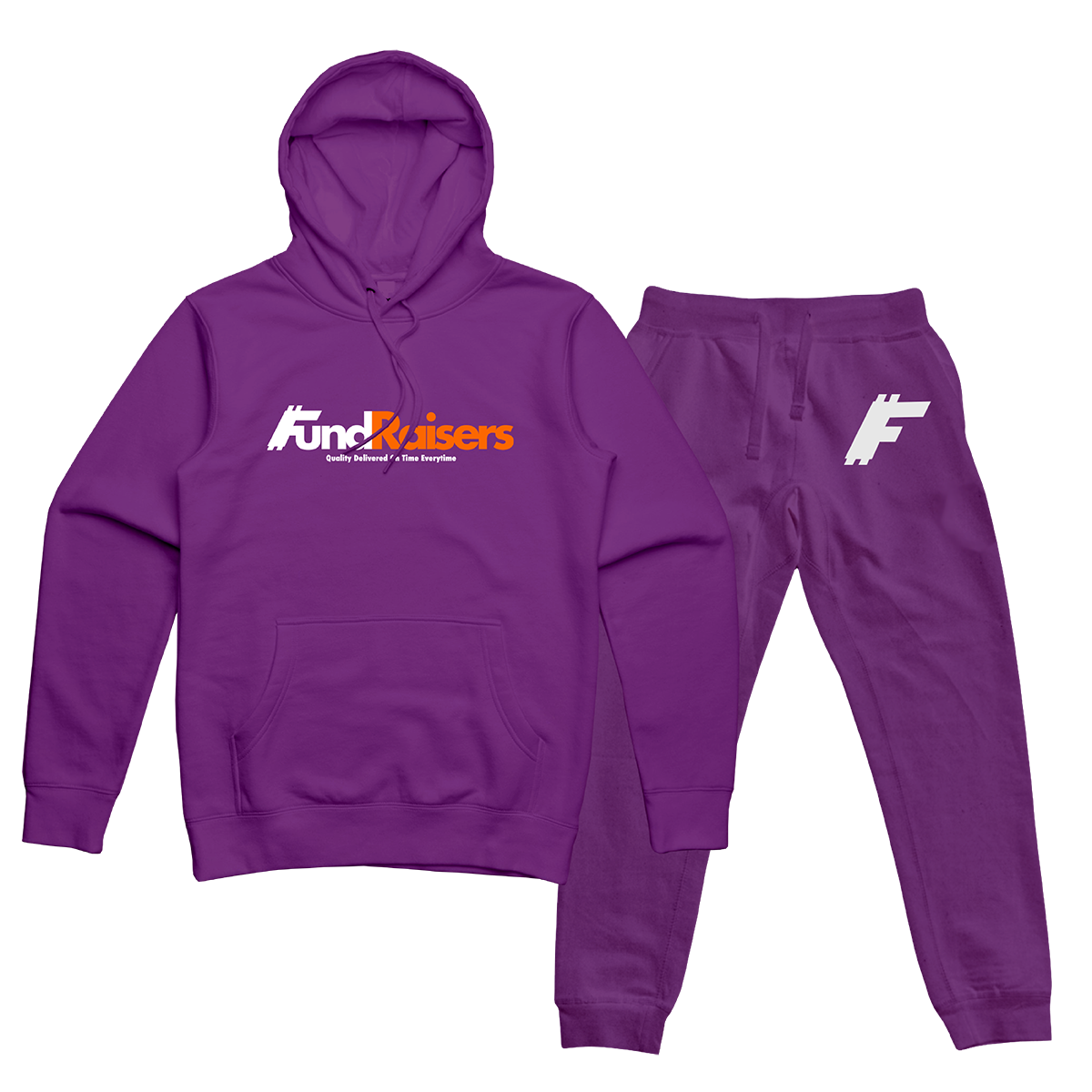 FUNDRAISER SPECIAL DELIVERY SWEATSUIT (PURPLE)