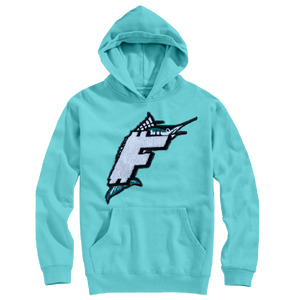 FUNDRAISER PATCH HOODY TEAL